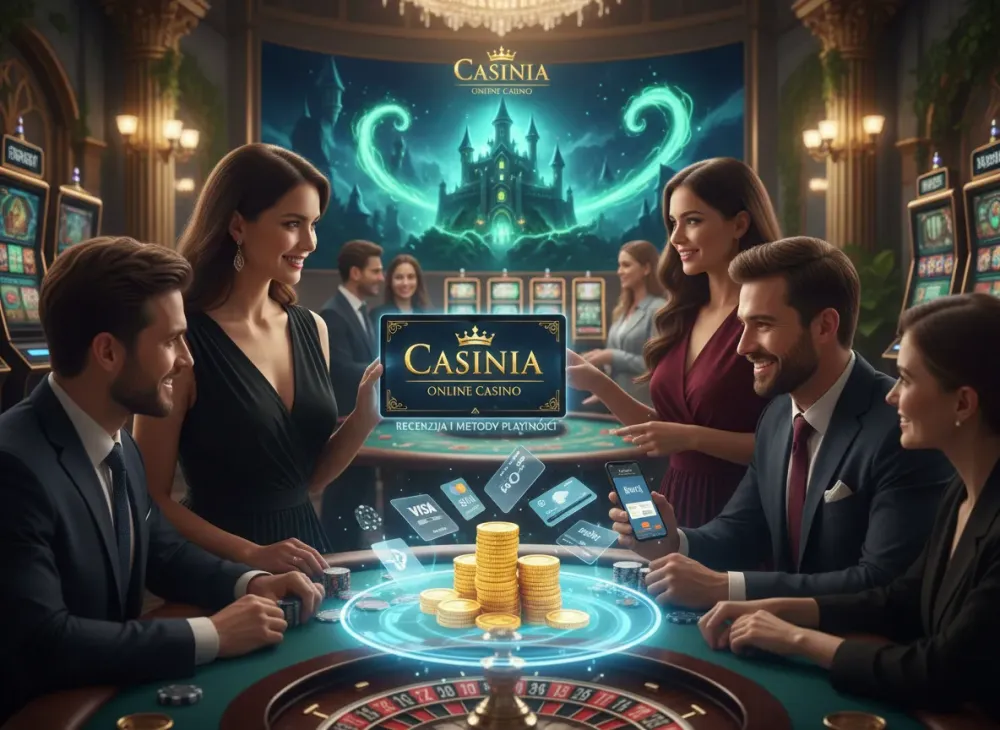 Casinia recenzja kasyna online i metody płatności